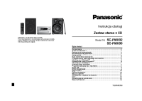 Panasonic - SC-PMX90-92 - Instrukcja obsługi 